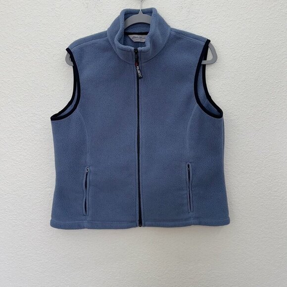Eddie Bauer Polartec Fleece Full Zip Winter Vest Womens size Large - Picture 1 of 5